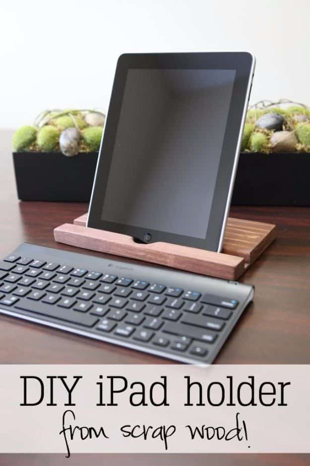 Best Ipad Tips and Tricks - DIY Ipad Holder From Scrap Wood - Awesome Ideas for Ways To Use Your Ipad - Tutorials and Shortcuts, Cool Apps for Kids, Life Hacks - Fun Ways to Use Phones and Ipads - Productivity Tips and Hidden Technology Shortcut Tricks