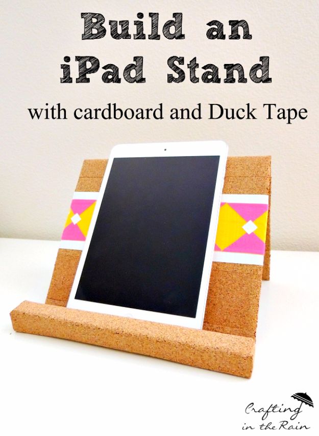 Best Ipad Tips and Tricks - Duck Tape iPad Stand - Awesome Ideas for Ways To Use Your Ipad - Tutorials and Shortcuts, Cool Apps for Kids, Life Hacks - Fun Ways to Use Phones and Ipads - Productivity Tips and Hidden Technology Shortcut Tricks