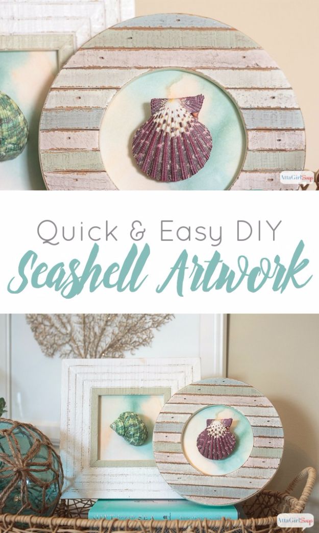 31 DIY Ideas to Make With Sea Shells - DIY Joy