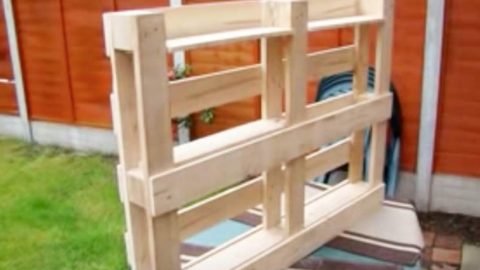 He Makes A Useful Item Out Of A Pallet That We All Need At Least One Of. Learn How! | DIY Joy Projects and Crafts Ideas