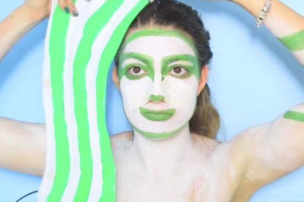 DIY Halloween Costume Tutorial - Starbucks Mermaid 