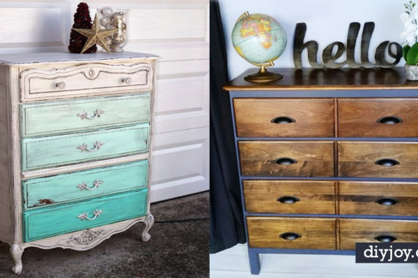 DIY Dressers - Simple DIY Dresser Ideas - Easy Dresser Upgrades and Makeovers to Create Cool Bedroom Decor On A Budget- Do It Yourself Tutorials and Instructions for Decorating Cheap Furniture - Crafts for Women, Men and Teens