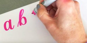 Did You Know The Super Popular Brush Lettering You See All Over Is Actually Easy To Do!