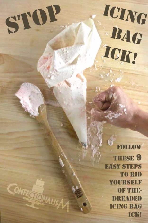 Baking Hacks - Filling An Icing Bag - A List of Easy Hacks For Your Favorite Baking Recipes - Simple Tips and Tricks To Use When You Bake - Quick Ways to Bake Cake, Cupcakes, Desserts and Cookies - Best Kitchen Lifehacks for Bakers Favorite DIY Recipe 