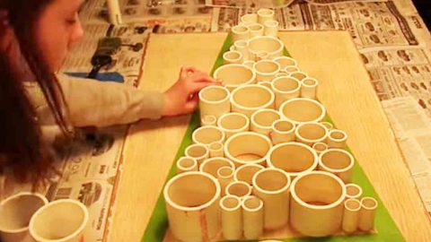They Cut Different Size PVC Pipes And You’ll Be Amazed By The Cool Item They Make! | DIY Joy Projects and Crafts Ideas