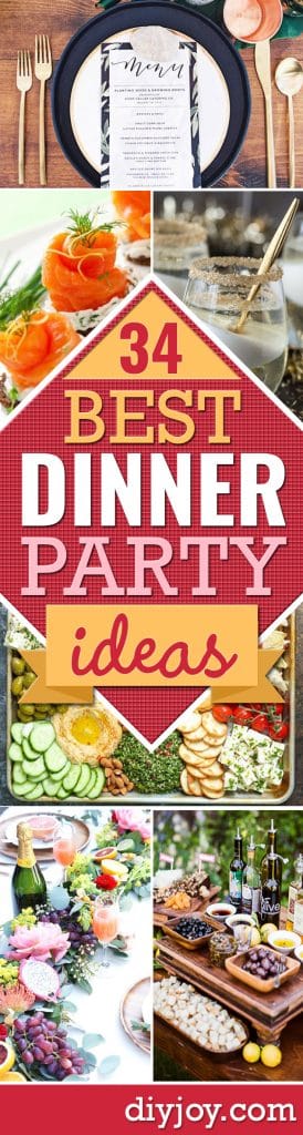 34 Best Dinner Party Ideas