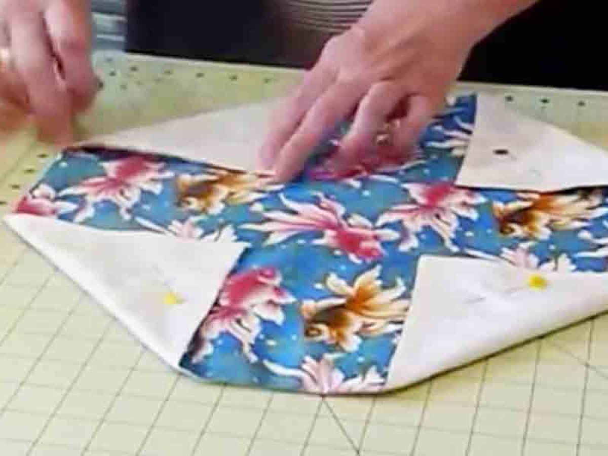 Origami Lotus Bag Tutorial