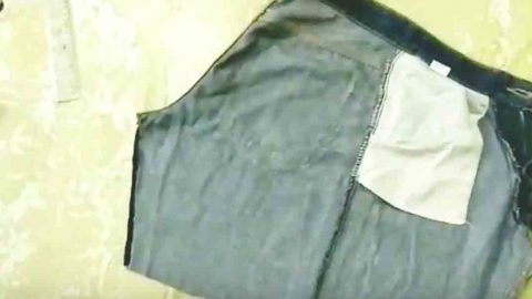 Watch How She Transforms Her Jeans Into A Classic Item That Will Never Go Out Of Style! | DIY Joy Projects and Crafts Ideas