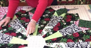 Dresden Christmas Tree Skirt Sewing Tutorial
