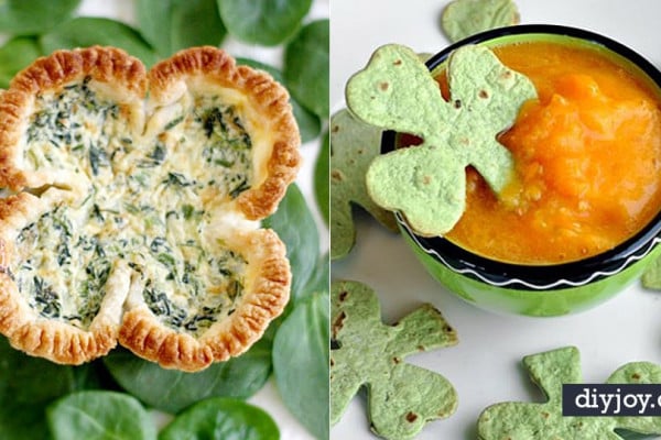 St Patrick's Day Food and Recipe Ideas - DIY St. Patrick's Day Party Recipes for Dinner, Desserts, Cookies, Cakes, Snacks, Dips and Drinks - Green Shamrocks, Leprechauns and Cute Party Foods - Easy Appetizers and Healthy Treats for Adults and Kids To Make - Potluck, Crockpot, Traditional and Corned Beef