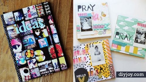 35 DIY Journals For Your Beautiful Life | DIY Joy Projects and Crafts Ideas