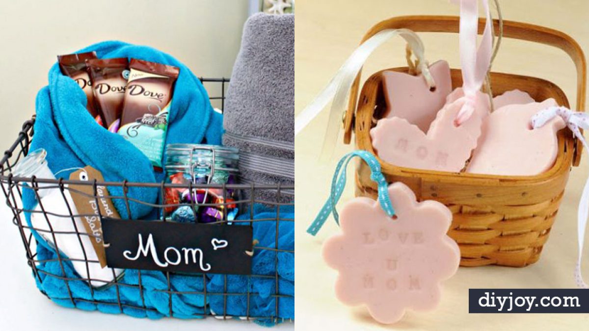 Tickled Pink, DIY Mothers Day Gift Basket Ideas, DIY Christmas Gift Ideas  for Family Mom