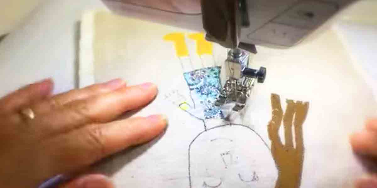 She Takes Her Child’s Art And Transfers It To Fabric, Then Watch What She Does Next! | DIY Joy Projects and Crafts Ideas