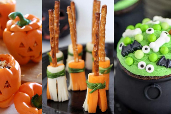 Halloween Party Snacks - Snack Recipes for Halloween Parties Easy Appetizer Ideas