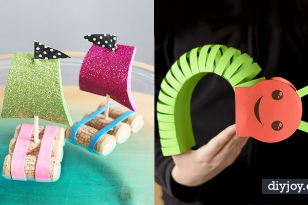 Crafts for Boys - Cute Crafts for Young Boys, Toddlers and School Children - Fun Paints to Make, Arts and Craft Ideas, Wall Art Projects, Colorful Alphabet and Glue Crafts, String Art, Painting Lessons, Cheap Project Tutorials and Inexpensive Things for Kids to Make at Home - Cute Room Decor and DIY Gifts to Make for Mom and Dad