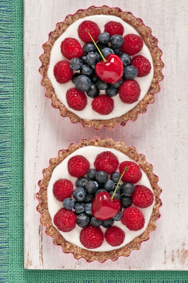 Low Sugar Dessert Recipes - No Bake Fruit Tarts - Healthy Desserts and Ideas for Healthy Sweets Without Much Sugar - Raw Foods and Easy Clean Eating Dessert Tips, Keto Diet Snacks - Chocolate, Gluten Free, Cakes, Fruit Dips, No Bake, Stevia and Sweetener Options - Diabetic Diets and Diabetes Recipe Ideas for Desserts #recipes