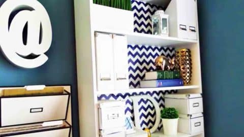 Watch How She Revamps An Old Bookshelf For 3 And A Stylish Decor