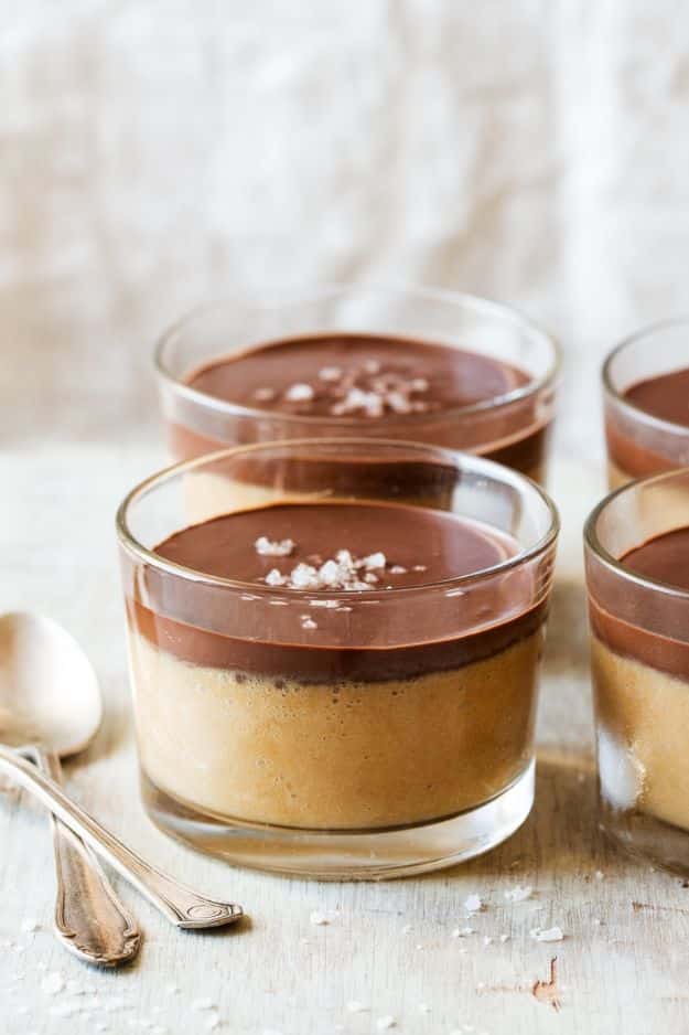 Gluten Free Desserts - Vegan Peanut Butter Mousse - Easy Recipes and Healthy Recipe Ideas for Cookies, Cake, Pie, Cupcakes, Cheesecake and Ice Cream - Best No Sugar Glutenfree Chocolate, No Bake Dessert, Fruit, Peach, Apple and Banana Dishes - Flourless Christmas, Thanksgiving and Holiday Dishes #glutenfree #desserts #recipes