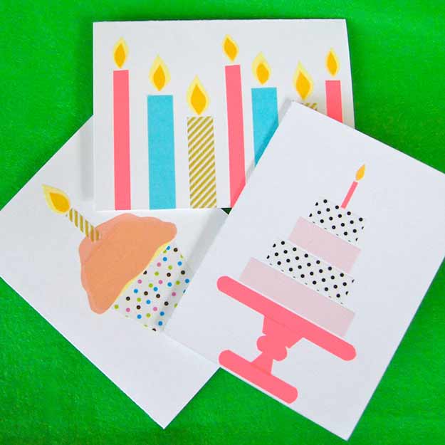 homemade birthday cards for kids