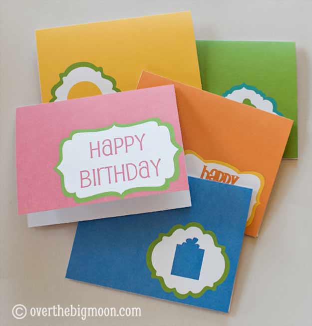 Birthday Cards For Friends Handmade Simple