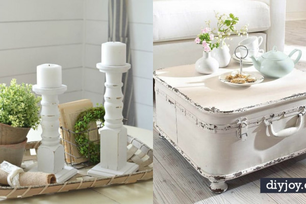 All White DIY Room Decor - projectnamehere - Creative Home Decor Ideas for the Bedroom and Living Room, Kitchen and Bathroom - Do It Yourself Crafts and White Wall Art, Bedding, Curtains, Lamps, Lighting, Rugs and Accessories - Easy Room Decoration Ideas for Modern, Vintage Farmhouse and Minimalist Furnishings - Furniture, Wall Art and DIY Projects With Step by Step Tutorials and Instructions