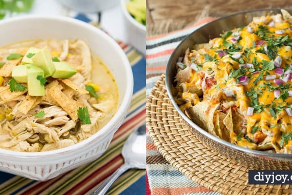 Easy Recipes For Rotisserie Chicken - Healthy Recipe Ideas for Leftovers - Comfort Foods With Chicken - Low Carb and Gluten Free, Crock Pot Meals, Appetizers, Salads, Sour Cream Enchiladas, Pasta, One Pot Meals and Casseroles for Quick Dinners Easy Recipes For Rotisserie Chicken - Healthy Recipe Ideas for Leftovers - Comfort Foods With Chicken - Low Carb and Gluten Free, Crock Pot Meals #easyrecipes #recipes #chicken