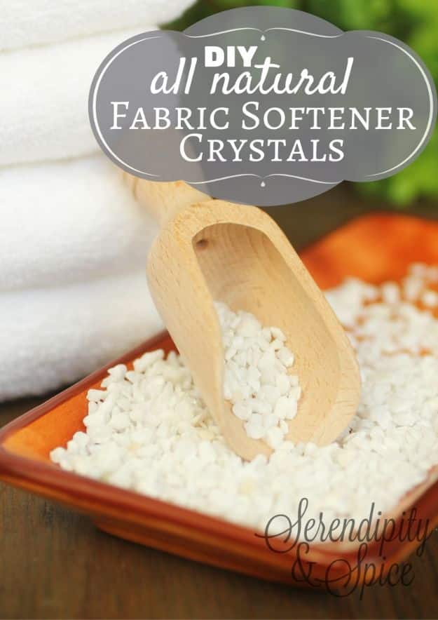 Homemade Cleaning Products - All Natural DIY Laundry Detergent Crystals - DIY Cleaners With Recipe and Tutorial - Make DIY Natural and ll Purpose Cleaner Recipes for Home With Vinegar, Essential Oils
