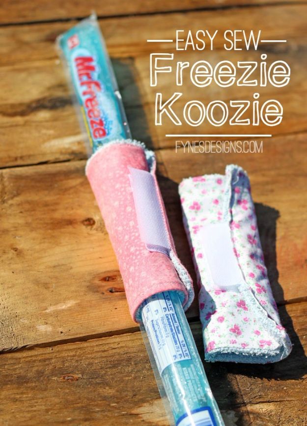 Cool Things To Sew For Summer - Freezie Koozies - Easy Dresses, Cute Skirts, Maxi Dress, Shorts, Pants and Tops 