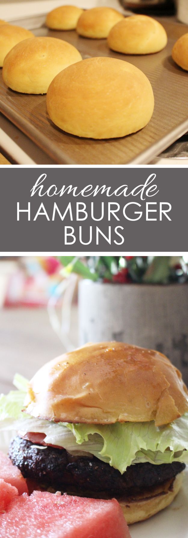 How to Make Homemade Hamburger Buns