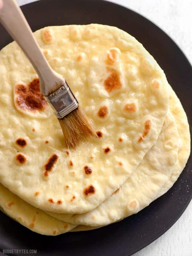 How to Make Homemade Naan - simple Bread Recipe for Dinner