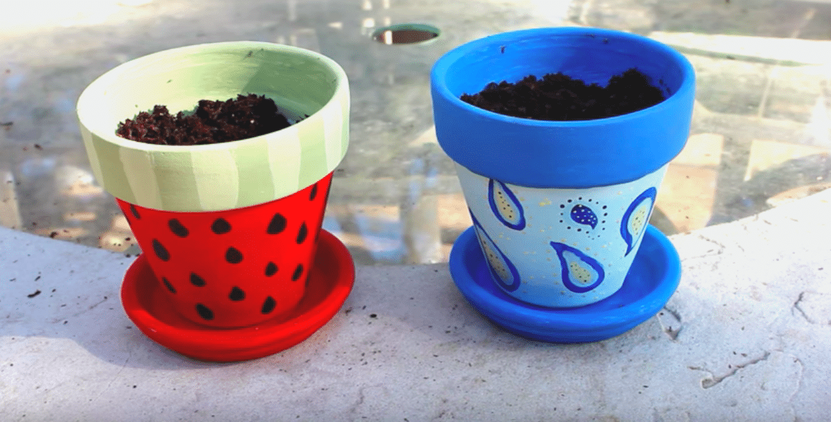 Springtime Is For Potting Plants — Make Them More Special By Painting Your Flower Pots! | DIY Joy Projects and Crafts Ideas