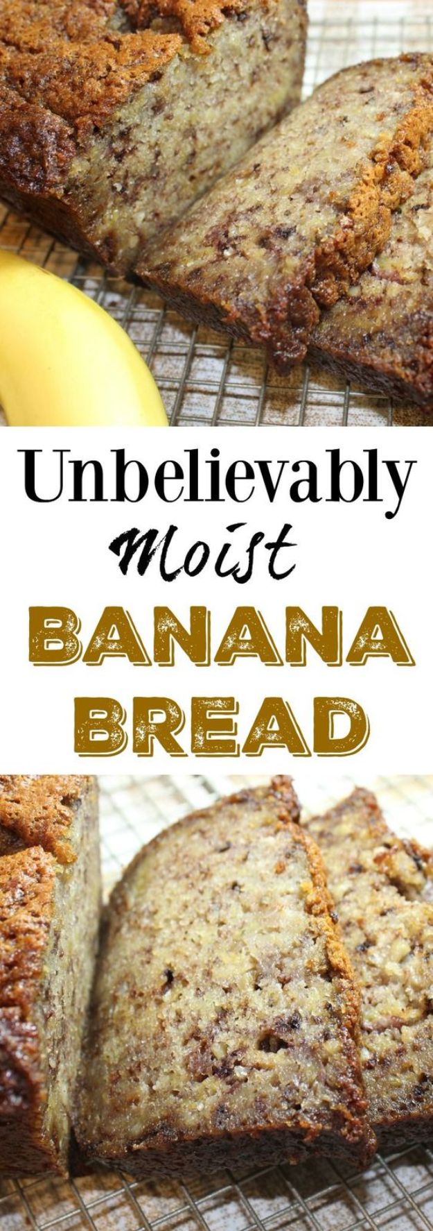 Moist Banana Bread Recipe - Best Way to Make Banana Bread at Home