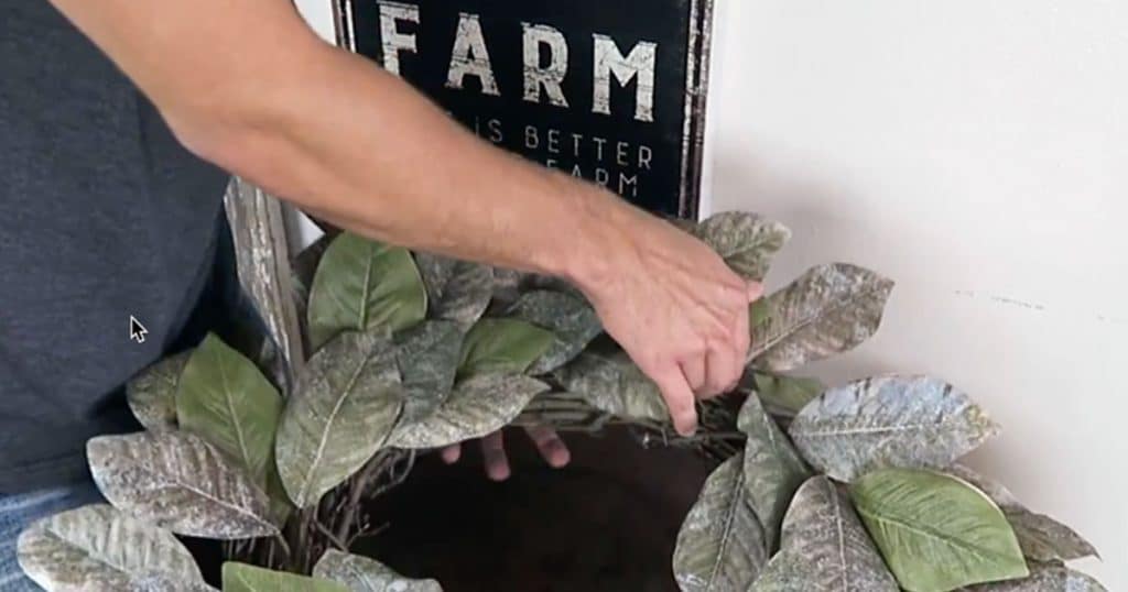 Magnolia Wreath DIY - How to Make a Joanna Gaines Style Wreath - Home Decor