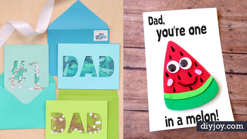 Best DIY Fathers Day Cards Easy Card Projects to Make for Dad Cute