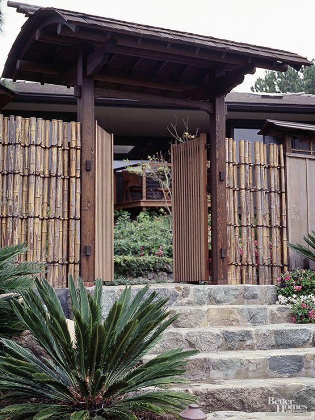 Bamboo Entrance