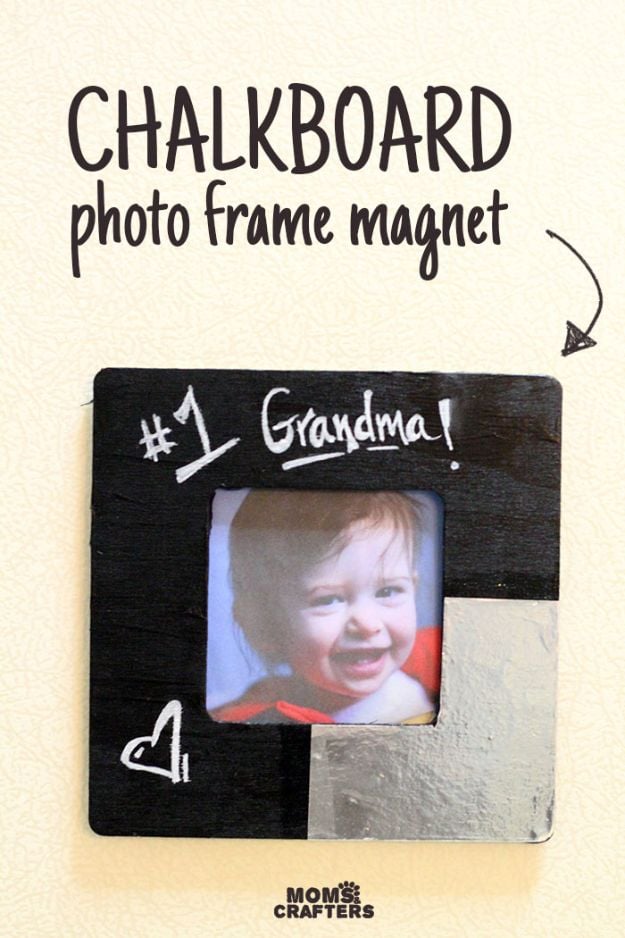 Crafts To Make and Sell - DIY Magnetic Chalkboard Frame - 75 MORE Easy DIY Ideas for Cheap Things To Sell on Etsy, Online and for Craft Fairs. Make Money with crafts to sell ideas #crafts