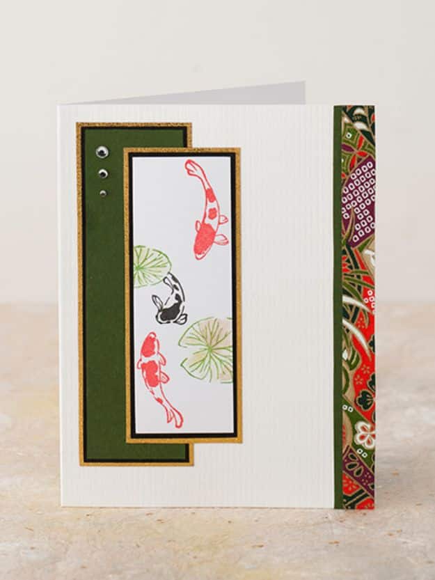 Japanese DIY Ideas and Crafts Inspired by Japan - Japanese Inspired Greeting Card - Boxes, Home Decorations, Room Decor, Fashion, Jewelry Tutorials, Wall Art and Gifts