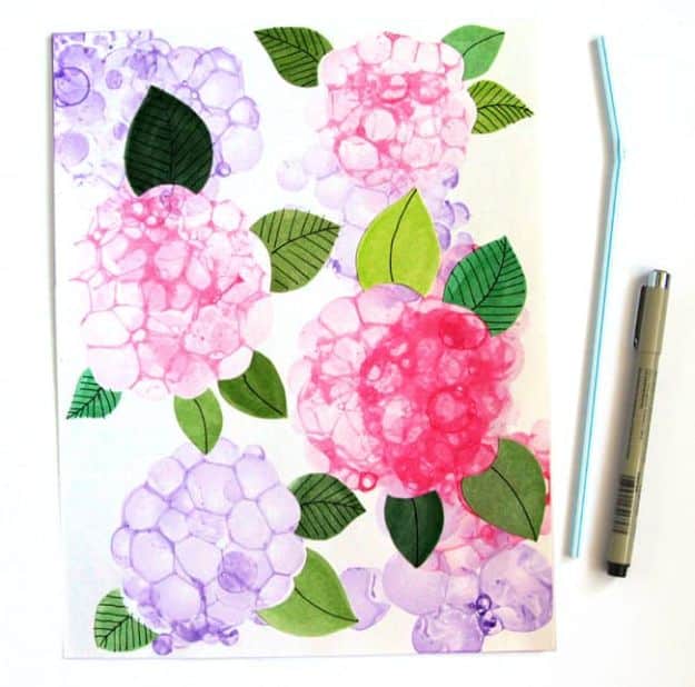 easy flower patterns to paint