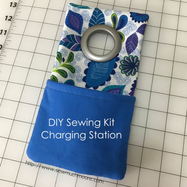 DIY Sewing Projects for the Home - DIY Cellphone Charging Station - Easy DIY Christmas Gifts and Ideas for Making Kitchen, Bedroom and Bathroom Decor - Free Step by Step Tutorial to Sew