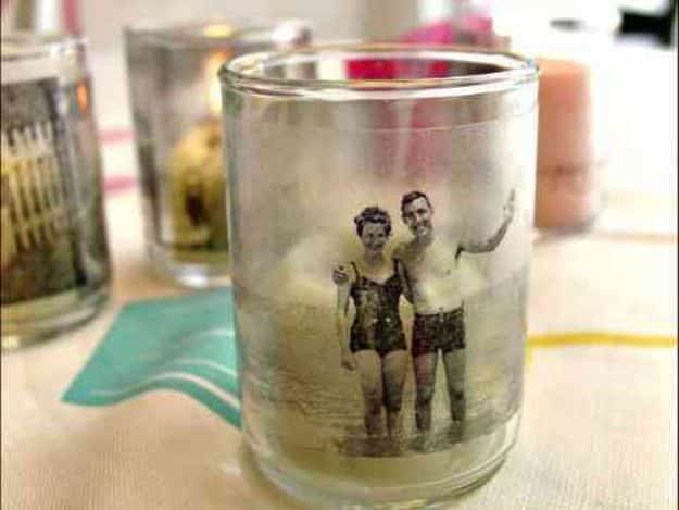 DIY Gifts for Him - Memory Candles - Homemade Gift Ideas for Guys - DYI Christmas Gift for Dad, Boyfriend, Husband Brother - Easy and Cheap Handmade Presents Birthday #diy #gifts #diygifts #mensgifts