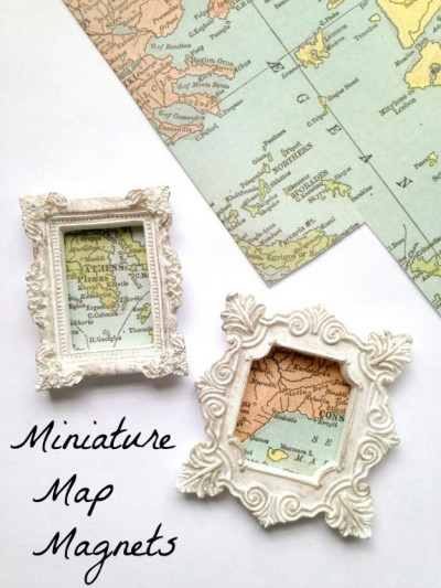 36 Cool DIYs To Make With Maps - DIY Joy