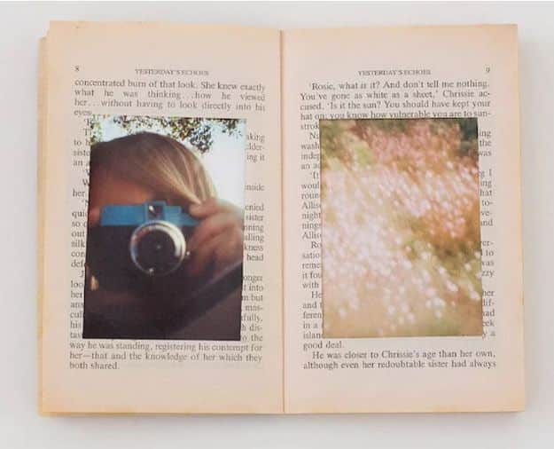 DIY Photo Albums - Upcycle an Old Book Into a Neat Photo Album - Easy DIY Christmas Gifts for Grandparents, Friends, Him or Her, Mom and Dad - Creative Ideas for Making Wall Art and Home Decor With Photos