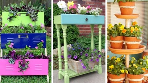 36 Outdoor Planters For The Patio | DIY Joy Projects and Crafts Ideas