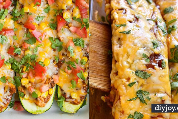 Enchiladas - Best Easy Enchilada Recipes and Enchilada Casserole With Chicken, Beef, Cheese, Shrimp, Turkey and Vegetarian - Healthy Salsa for Green Verdes, Sour Cream Enchiladas Mexicanas, White Sauce, Crockpot Ideas - Dinner, Lunch and Party Food Ideas to Feed A Group or Crowd