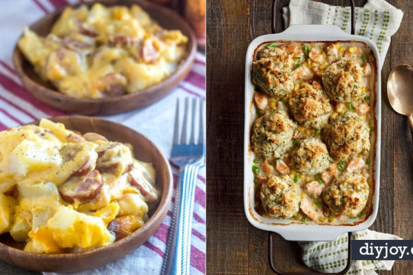 Best Casserole Recipes - Healthy One Pan Meals Made With Chicken, Hamburger, Potato, Pasta Noodles and Vegetable - Quick Casseroles Kids Like - Breakfast, Lunch and Dinner Options - Mexican, Italian and Homestyle Favorites - Party Foods for A Crowd and Potluck Dishes