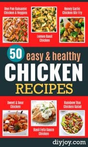 50 Easy Healthy Chicken Recipes To Try Tonight