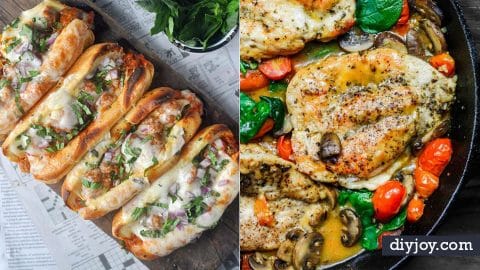 50 Italian Recipes To Add To The Menu | DIY Joy Projects and Crafts Ideas