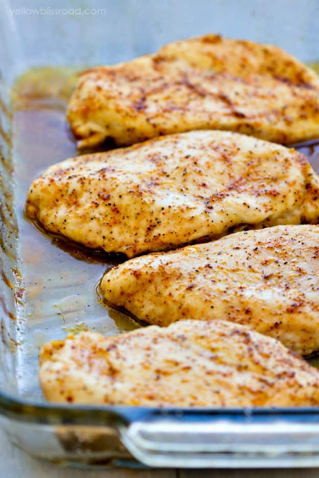 Chicken Breast Recipes - Baked Chicken Breasts Recipe- Healthy, Easy Chicken Recipes for Dinner, Lunch, and Quick Weeknight Meal Ideas