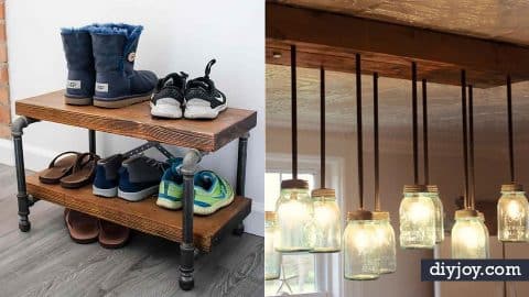 34 Industrial Style DIY Ideas | DIY Joy Projects and Crafts Ideas