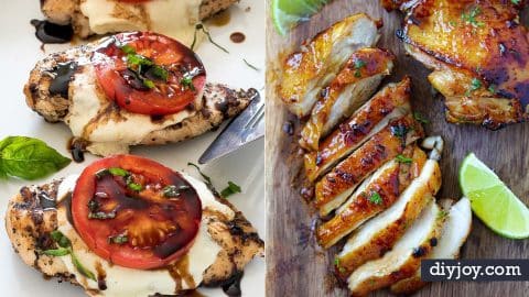 Chicken Breast Recipes – 34 Easy Recipe Ideas With Chicken Breasts | DIY Joy Projects and Crafts Ideas